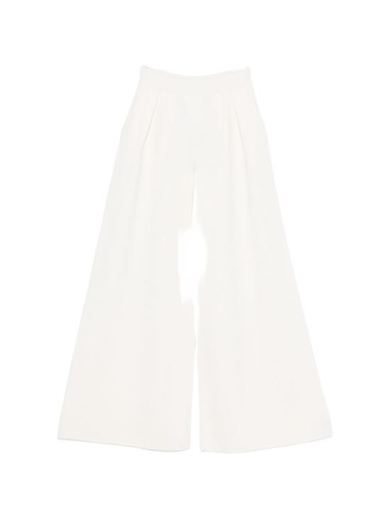 26SS 막스마라 스트레이트 팬츠 11331011600 001 Bianco