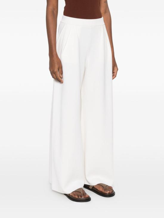26SS 막스마라 스트레이트 팬츠 11331011600 001 Bianco - MAX MARA