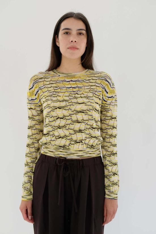  베클리나 스웨터 Beklina Bilbao 크루 Utopogaga  멀티 - BEKLINA