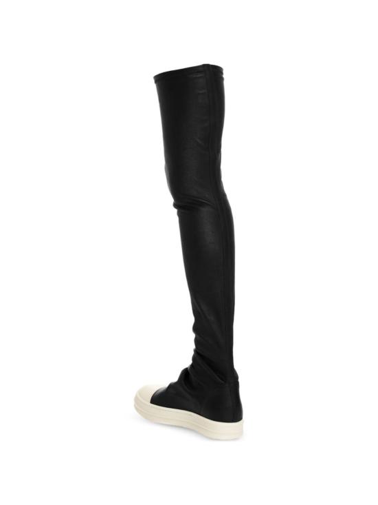  릭 오웬스 부츠 스트레치 토캡  블랙 - RICK OWENS