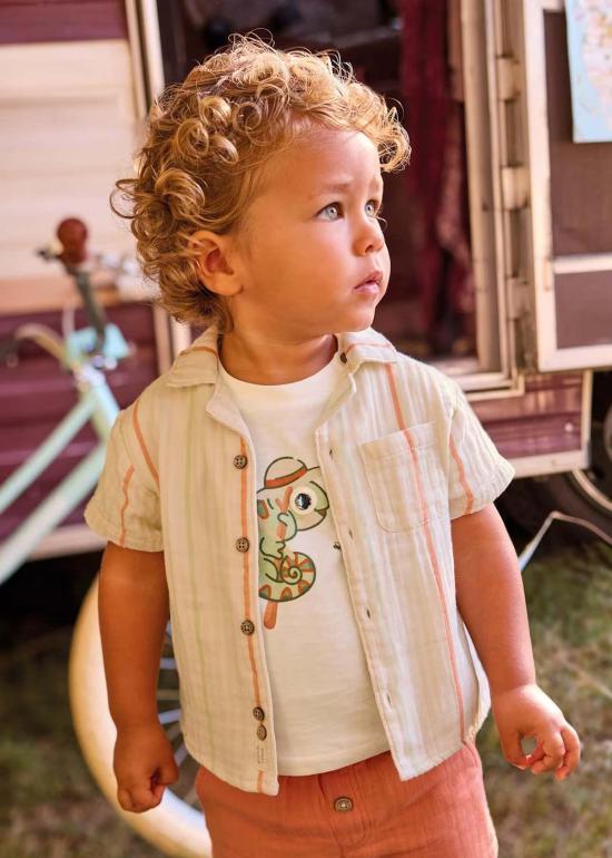  [키즈] 컬러드 오가닉스 탑