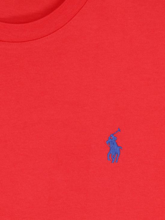  폴로 랄프로렌 클래식 핏 포니 로고 자수 티셔츠 211 B14605 021 Red - POLO RALPH LAUREN