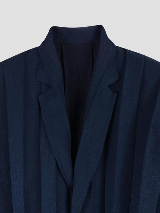 26SS 옴므 플리세 이세이 미야케 수트 자켓 HP66FD17575 NAVY DOM - HOMME PLISSE' ISSEY MIYAKE