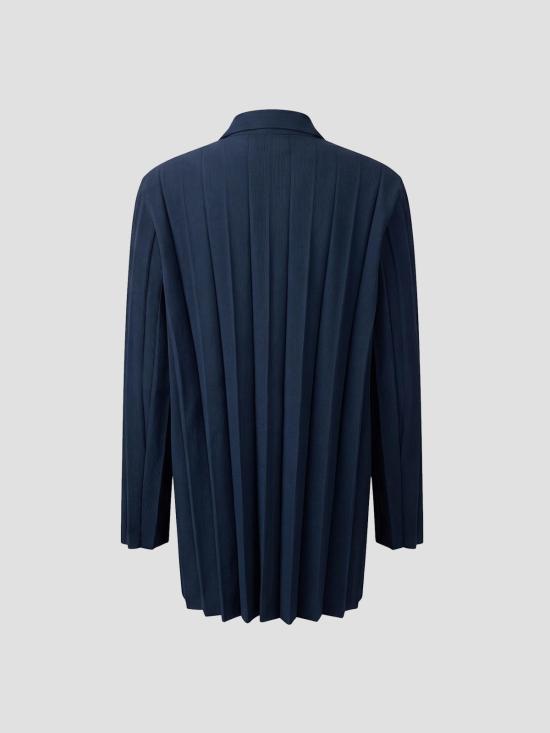26SS 옴므 플리세 이세이 미야케 수트 자켓 HP66FD17575 NAVY DOM - HOMME PLISSE' ISSEY MIYAKE