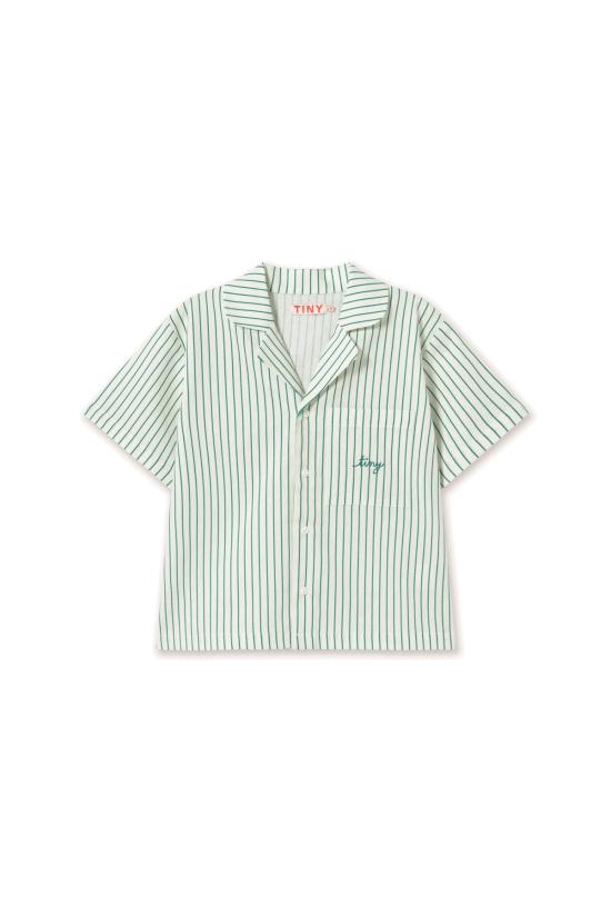  [키즈] 타이니코튼 셔츠 어린이용  스트라이프 셔츠