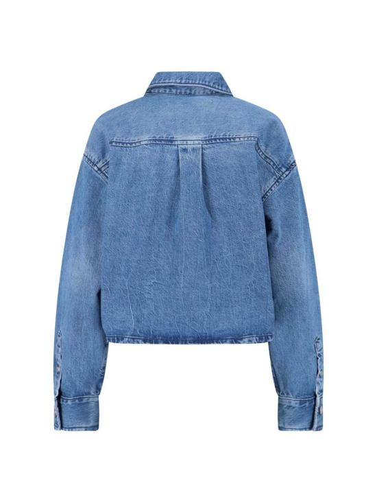  알렉산더 왕 데님 자켓 크롭 데님 재킷 블루 - ALEXANDER WANG