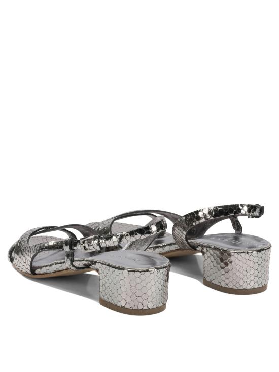 26SS 델 칼로 샌들 12111ANNVIPER ARGENTO Silver - DEL CARLO