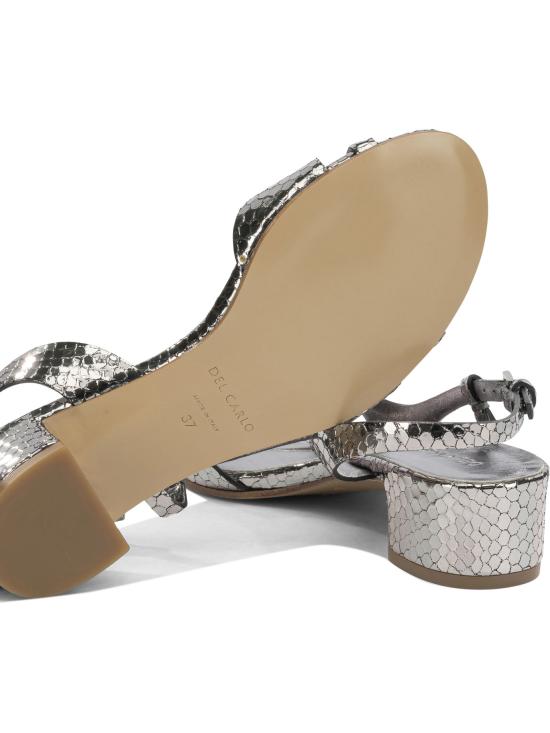 26SS 델 칼로 샌들 12111ANNVIPER ARGENTO Silver - DEL CARLO