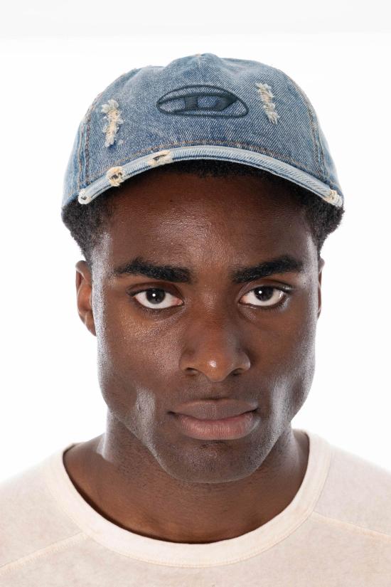 26SS 디젤 모자 A21541 0IHCB 01 Denim