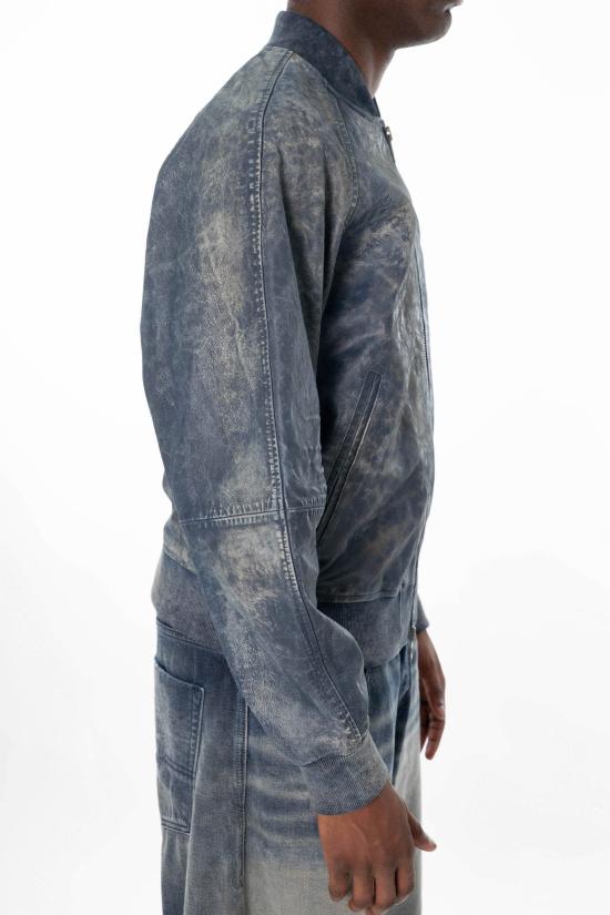 26SS 디젤 l-cobb 봄버 자켓 A20097 0QMBW 81E Denim - DIESEL