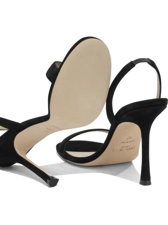 26FW 지미추 샌들 JENN 100SUEBLACK - JIMMY CHOO