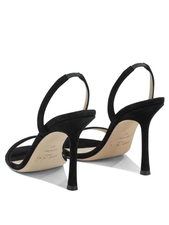26FW 지미추 샌들 JENN 100SUEBLACK - JIMMY CHOO