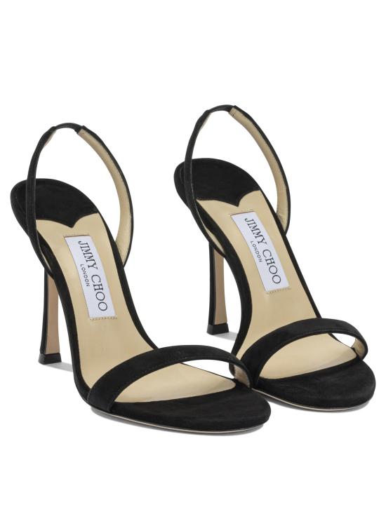 26FW 지미추 샌들 JENN 100SUEBLACK - JIMMY CHOO