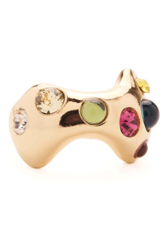  콜리나 스트라다 반지 Collina Strada 골드 멀티 배트 링 - COLLINA STRADA