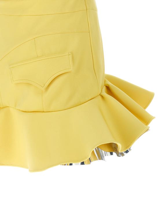 26SS 파코라반 숏 원피스 26EJRO327VI0614P736 Yellow - PACO RABANNE