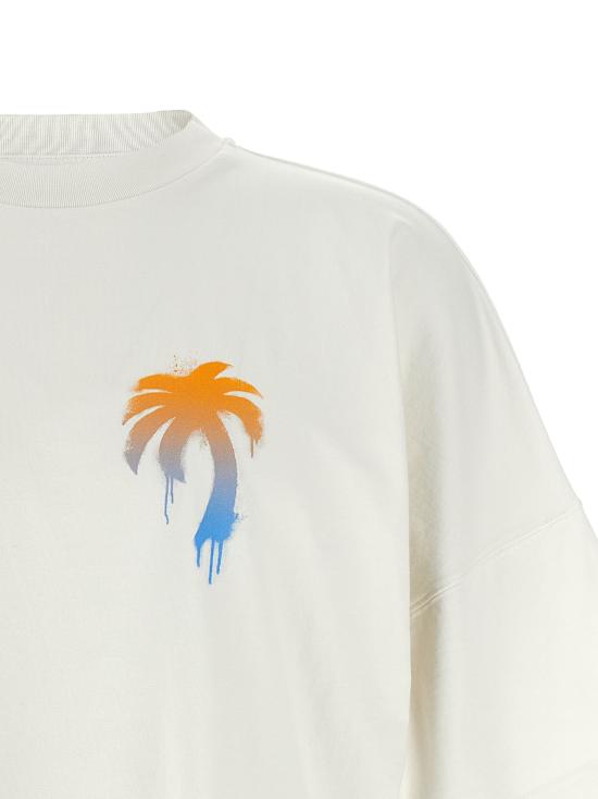 26SS 팜앤젤스 탑 PMAA10BS26JER00303100310 White - PALM ANGELS