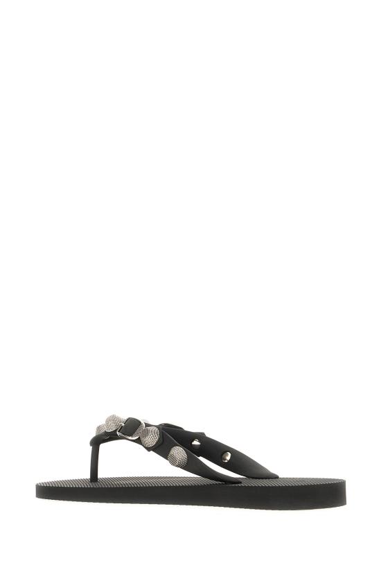 26SS 발렌시아가 뮬/슬리퍼 784853W1TA2 1081 BLACK SILVER - BALENCIAGA