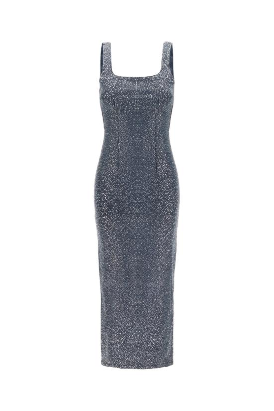 26SS 트웬티포하이치 미디 원피스 A0117SAMOA DAR DENIM ARGENTO