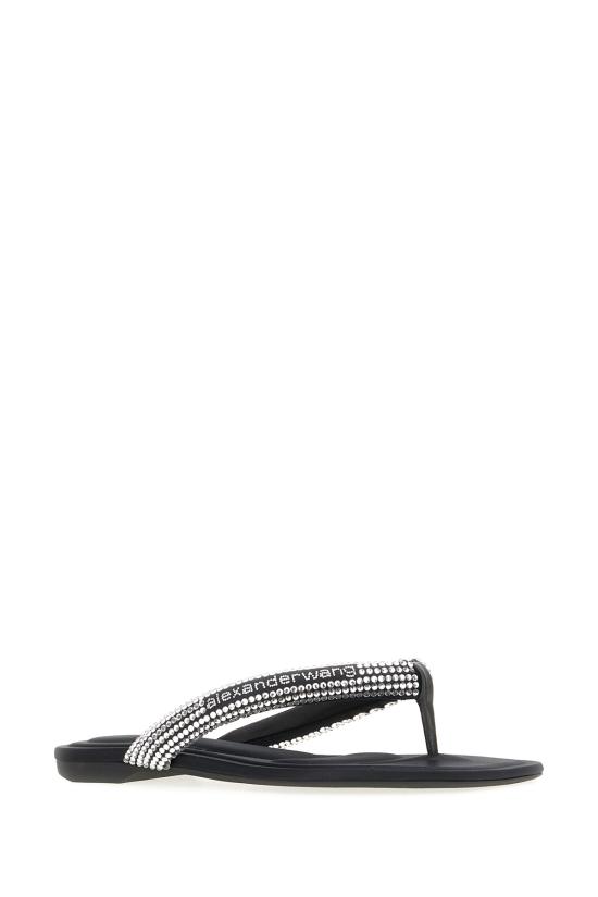 26SS 알렉산더 왕 뮬/슬리퍼 30226S029 001 BLACK - ALEXANDER WANG