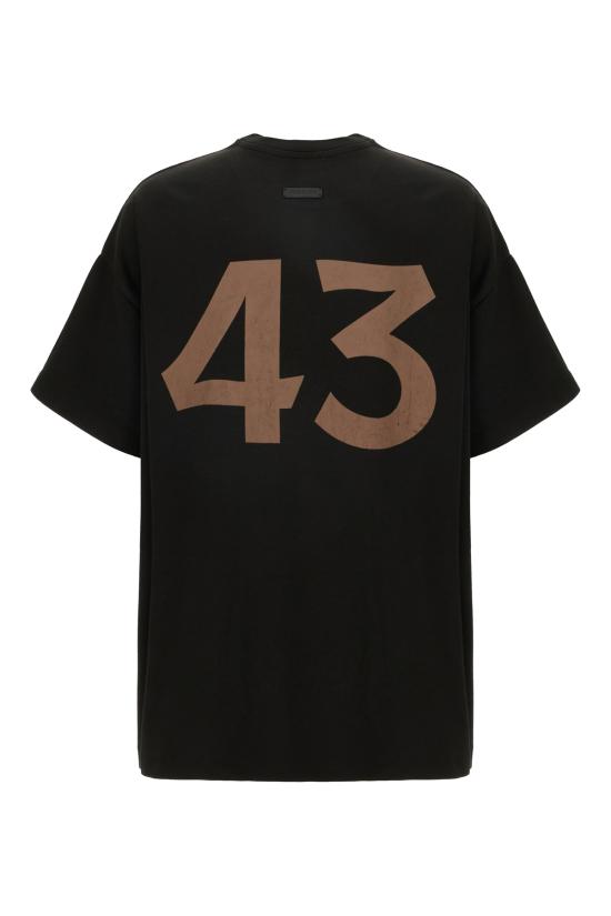 26SS 피어오브갓 코튼 레이온 43 티셔츠 FG9M109928CRY 001 BLACK - FEAR OF GOD