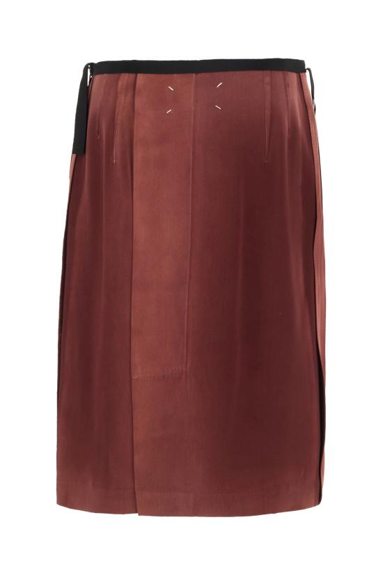 26SS 마르지엘라 미디 스커트 S51ME0052M35389 248 RUBY - MAISON MARGIELA