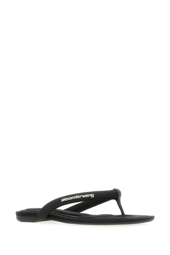 26SS 알렉산더 왕 뮬/슬리퍼 30226S021 001 BLACK - ALEXANDER WANG