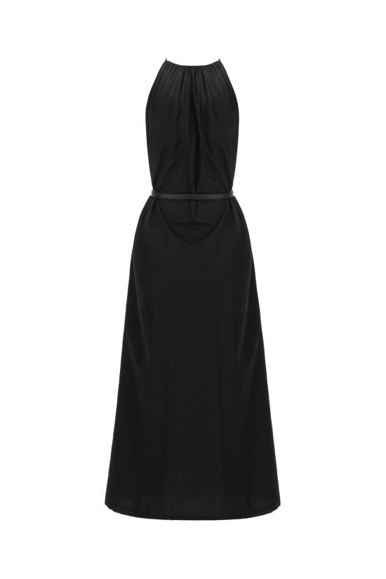 26SS 막스마라 스튜디오 롱 원피스 MSTZUPPA 004 Nero - MAX MARA STUDIO
