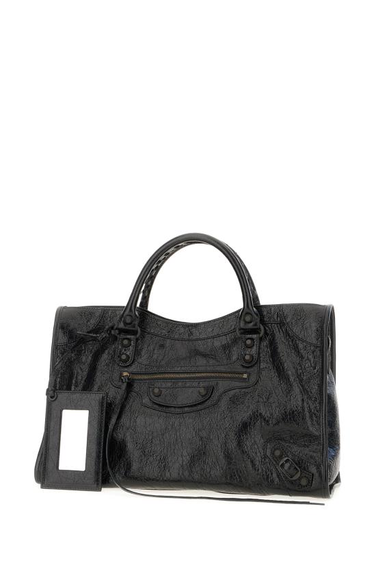 26SS 발렌시아가 토트백 8657602ACFH 1000 BLACK - BALENCIAGA