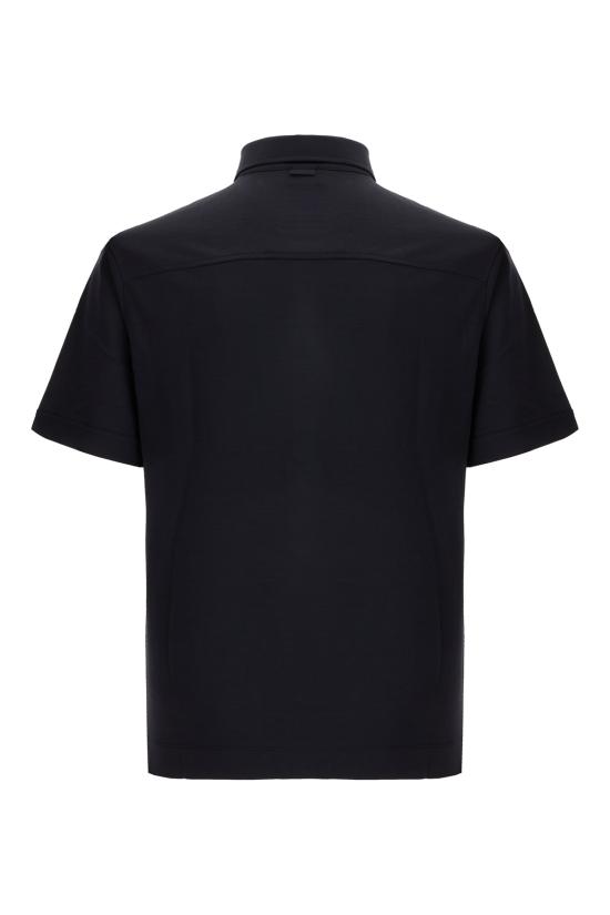 26SS 에르메네질도제냐 반팔 티셔츠 H774UH386A3 B09 NAVY BLUE - ERMENEGILDO ZEGNA