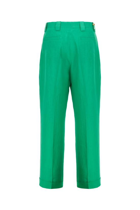 26SS 베르사체 스트레이트 팬츠 10239561A18016 1GP90 GREEN GRASS - VERSACE