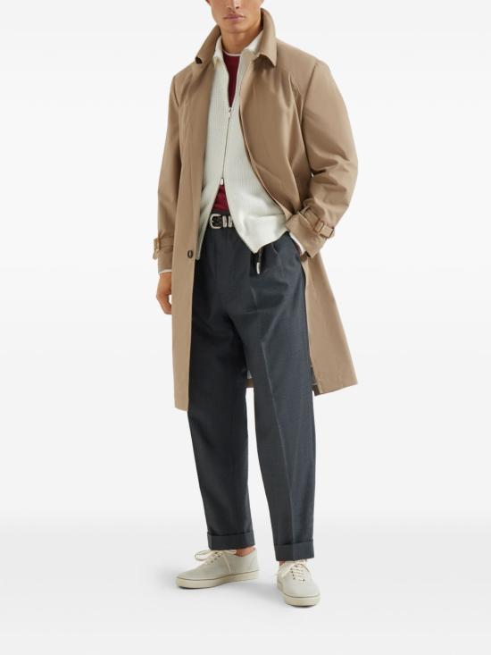 26SS 브루넬로 쿠치넬리 자수 로고 티셔츠 M0B137427 CLL16 Rosso - BRUNELLO CUCINELLI