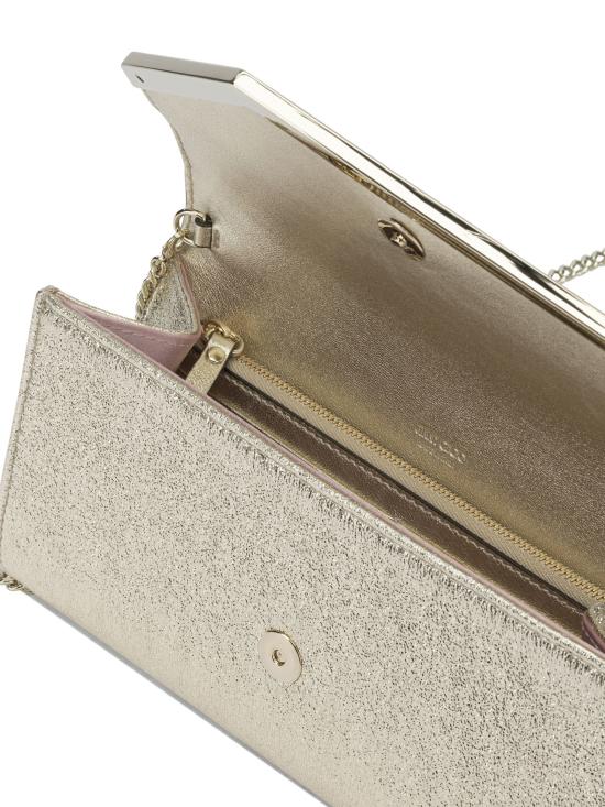 26FW 지미추 클러치/파우치 EMMIEDXBPLATINUM ICE LIGHT GOLD Gold - JIMMY CHOO