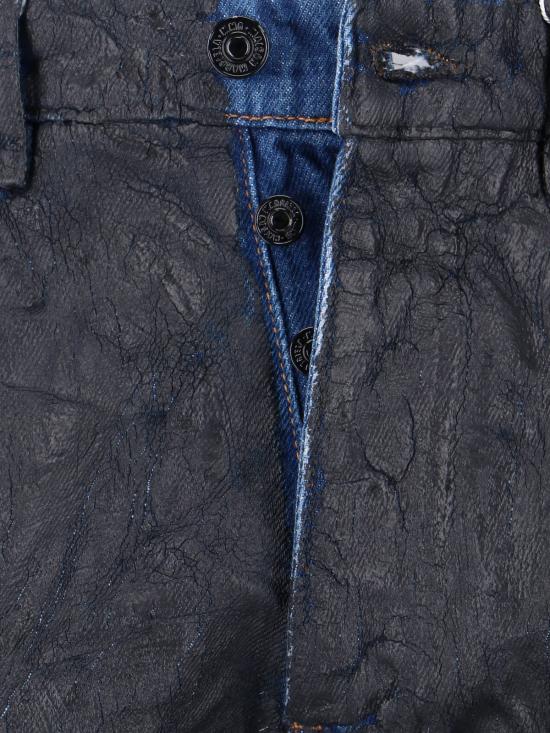  MM6 메종마르지엘라 데님 팬츠 Mm6 메종 마르지엘라 스트레이트 레그 진 블랙 - MM6 MAISON MARGIELA