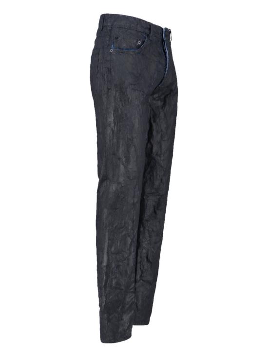  MM6 메종마르지엘라 데님 팬츠 Mm6 메종 마르지엘라 스트레이트 레그 진 블랙 - MM6 MAISON MARGIELA