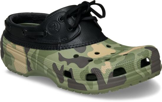  크록스 스니커즈 클래식 덕 카모 보트 - CROCS