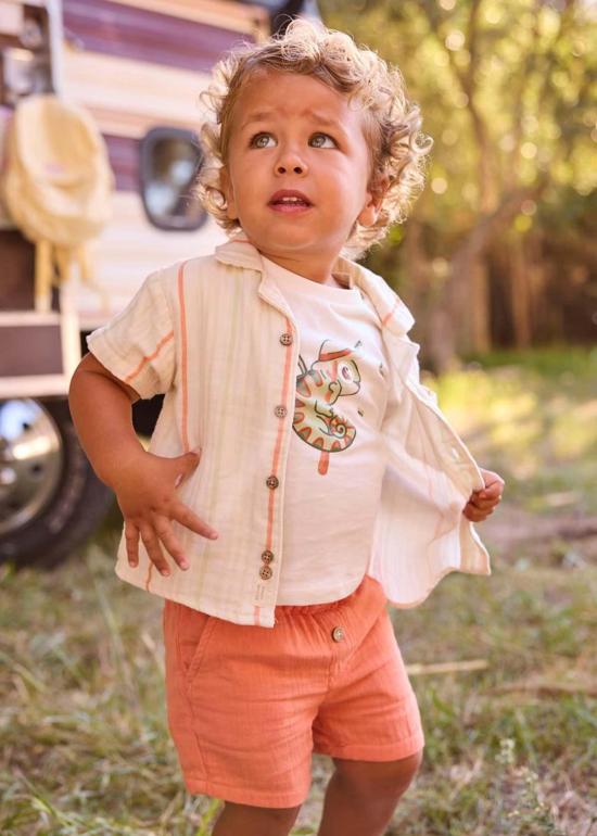  [키즈] 컬러드 오가닉스 쇼츠/버뮤다 키즈 컬러풀 오가닉스 와이드 레그 쇼츠 - COLORED ORGANICS