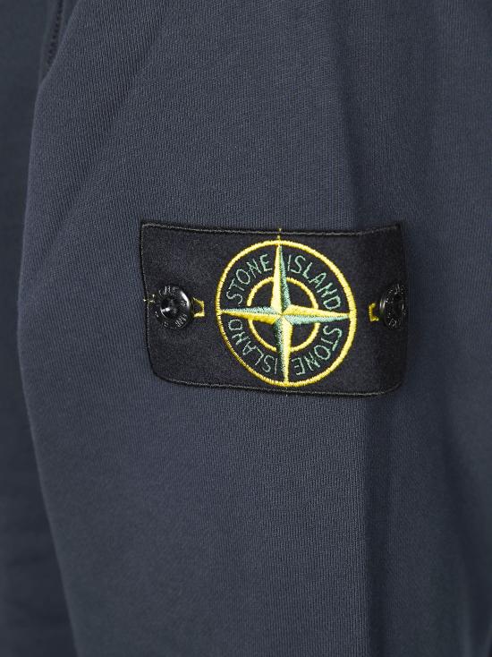 26SS 스톤 아일랜드 오가닉 코튼 플리스 레귤러 핏 크루넥 스웨트셔츠 L1S156100060S0051 V0020 BLU - STONE ISLAND