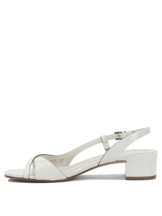 26SS 델 칼로 샌들 12111ANNVETRO BIANCO White - DEL CARLO