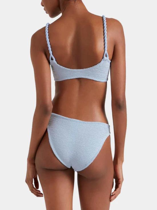 26SS 훈자 지 비치웨어 BPHOEBEC METALLIC ICE BLUE - HUNZA G