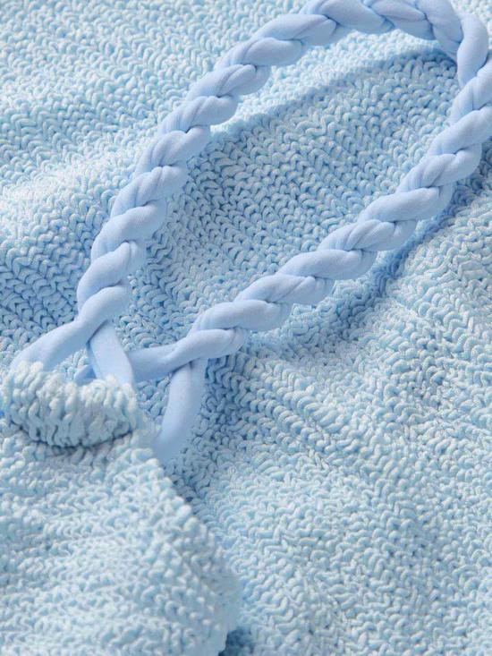 26SS 훈자 지 비치웨어 BPHOEBEC METALLIC ICE BLUE - HUNZA G