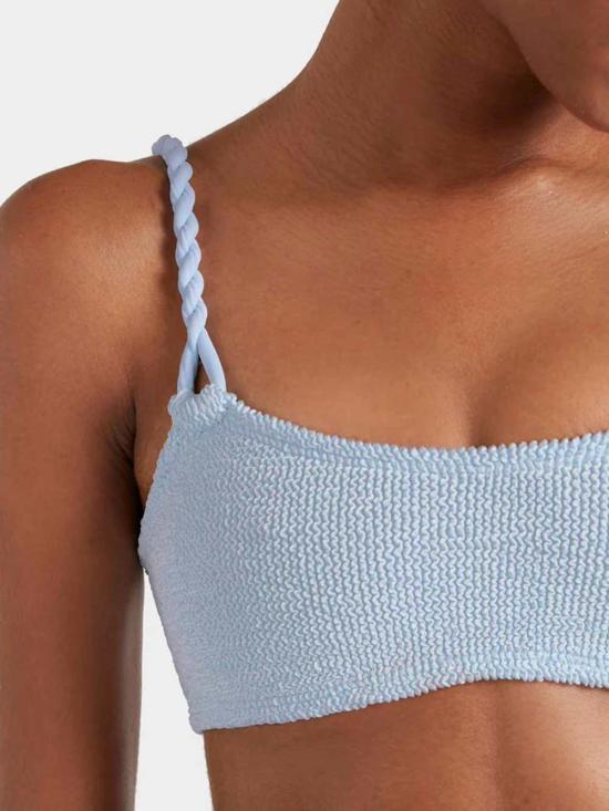 26SS 훈자 지 비치웨어 BPHOEBEC METALLIC ICE BLUE - HUNZA G