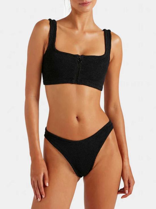 26SS 훈자 지 비치웨어 BDALLASCR BLACK - HUNZA G