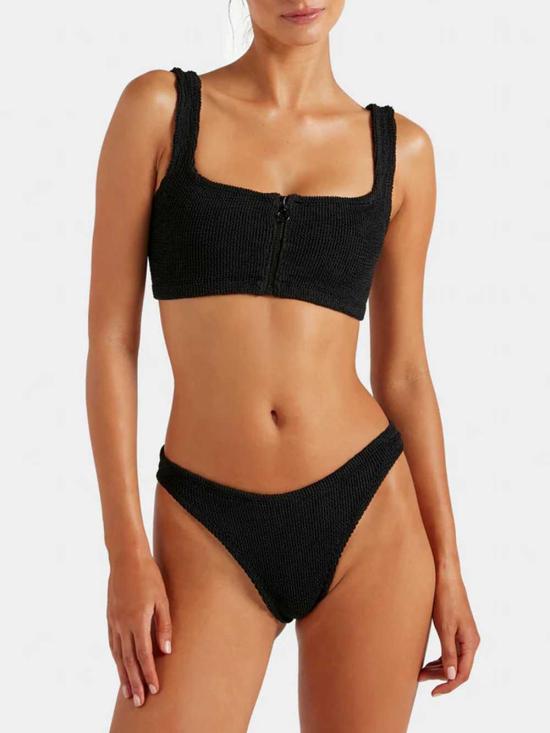 26SS 훈자 지 비치웨어 BDALLASCR BLACK - HUNZA G