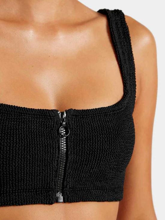 26SS 훈자 지 비치웨어 BDALLASCR BLACK - HUNZA G