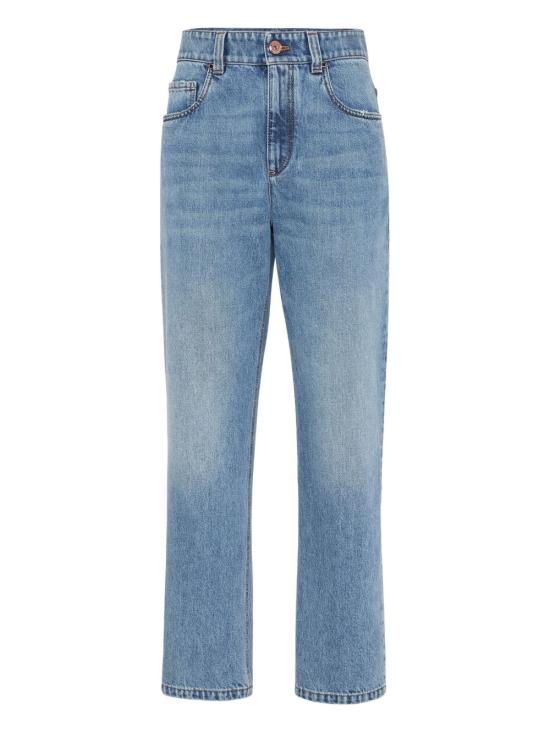 26SS 브루넬로 쿠치넬리 데님 팬츠 MA095P5758 C9012 Azzurro