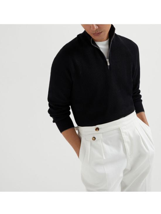 26SS 브루넬로 쿠치넬리 캐시미어 스웨터 M29400104 CH101 Marrone - BRUNELLO CUCINELLI