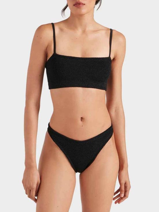 26SS 훈자 지 비키니 수영복 BGIGICR BLACK - HUNZA G