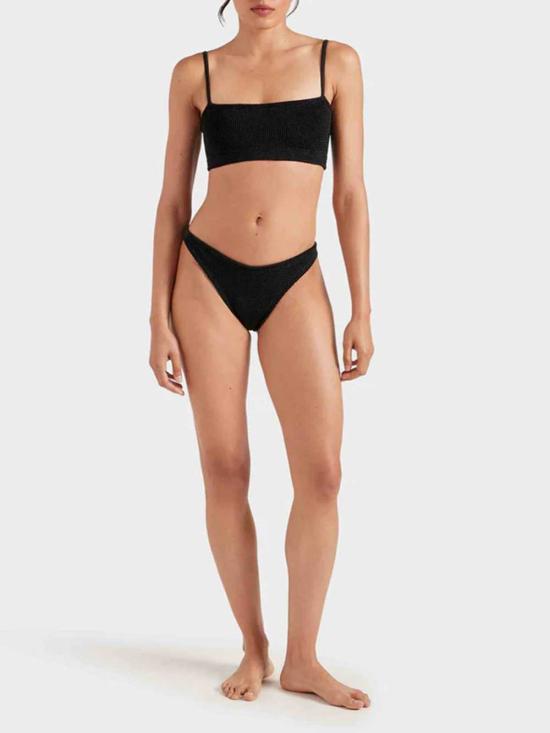 26SS 훈자 지 비키니 수영복 BGIGICR BLACK - HUNZA G