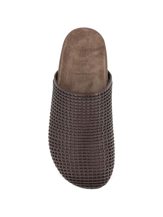 26SS 브루넬로 쿠치넬리 샌들 MZSKG3155 C8279 Marrone - BRUNELLO CUCINELLI