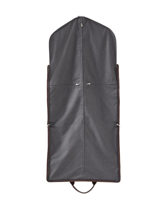 26SS 브루넬로 쿠치넬리 카프스킨 슈트 케이스 MWN4CU390 CAW48 Grigio - BRUNELLO CUCINELLI